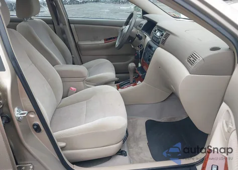 2008 Toyota Corolla Le из США, поврежденный, VIN 2T1BR32E38C856628